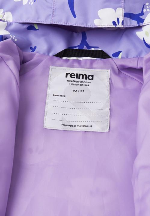 Actual product image Reima tec Kleinkinder Regenjacke Hete Lilac amethyst (92)