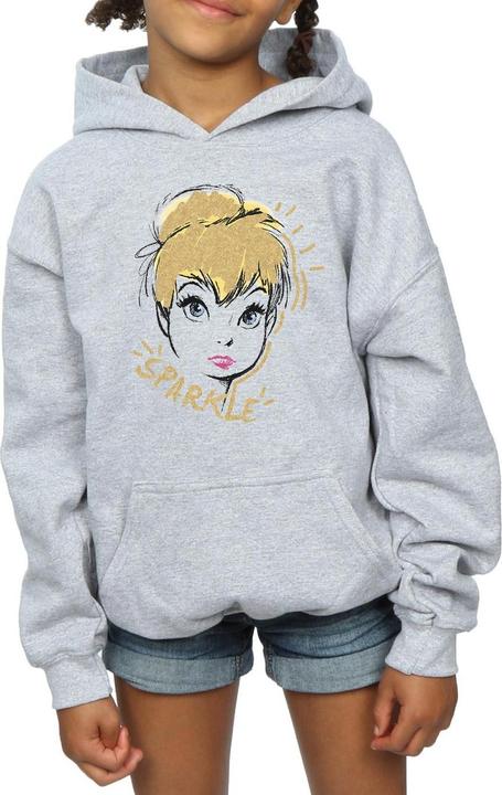 Produktbild Disney Tinkerbell Sparkle Kapuzenpullover Mädchen (128)
