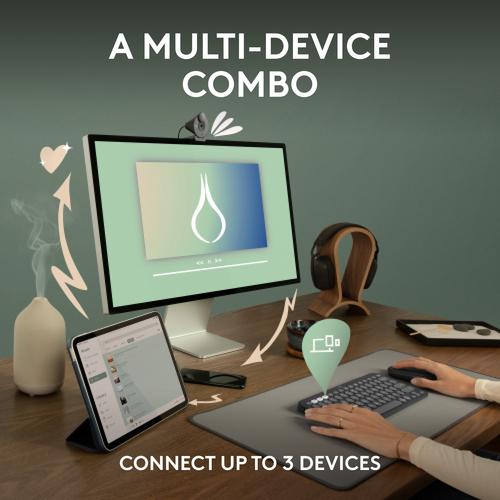 Image du produit Logitech Pebble 2 Combo (ING. Int., Sans fil)