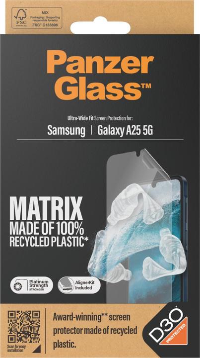 Produktbild PanzerGlass Matrix (1 Stück, Samsung Galaxy A25)