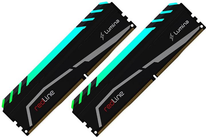 Produktbild Mushkin RAM D4 3200 32GB C14 Redline RGB K2 (2 x 16GB, 3200 MHz, DDR4-RAM, DIMM)