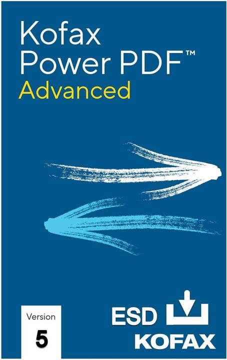 Kofax ESD Power PDF Advanced 5.0 (1 Utilisateur, Illimité)