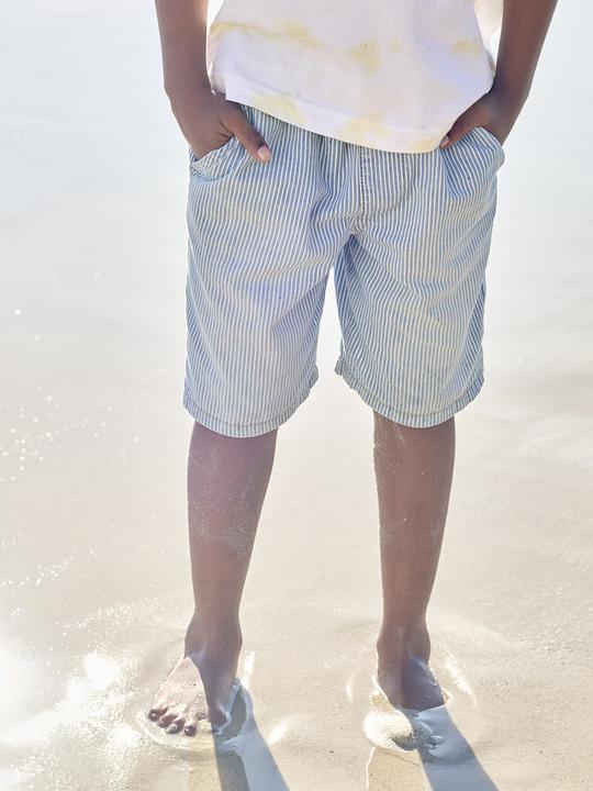 Image du produit Vertbaudet Jungen Jeans-Shorts mit Dehnbund, Bundweite verstellbar (134)