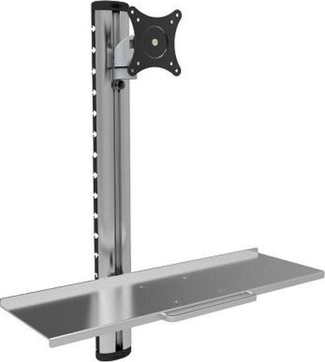 Actual product image EFB Elektronik Wall mount for 38.10cm (15")-27", with keyboard tray (Wall, 27.01")
