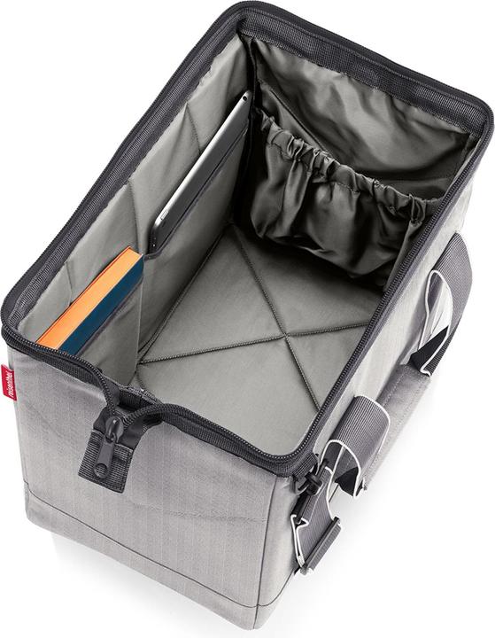 Actual product image reisenthel allrounder M herringbone grey