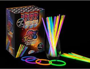 Actual product image Grafix Glow sticks