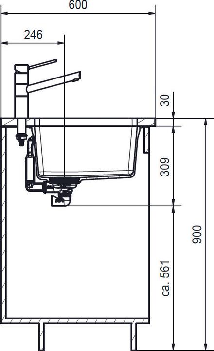 Productafbeelding Franke 125.0683.234 (30.90 cm, 60 cm)