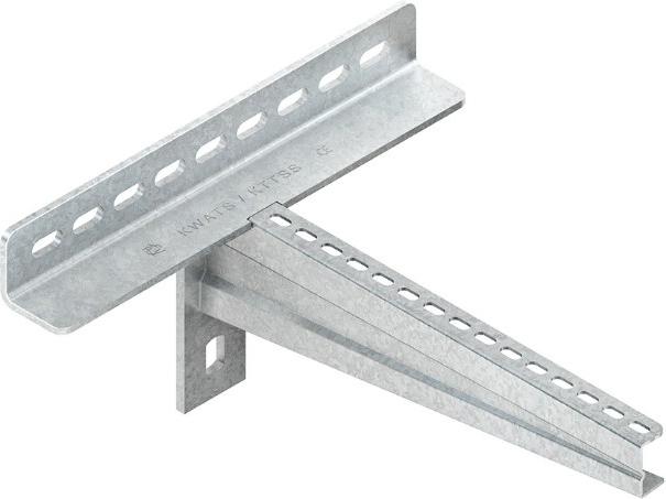 Actual product image Niedax NIE KTTSS700 Clamp boom very heavy 206X730mm 7,37 kN hot-dip galvanised.