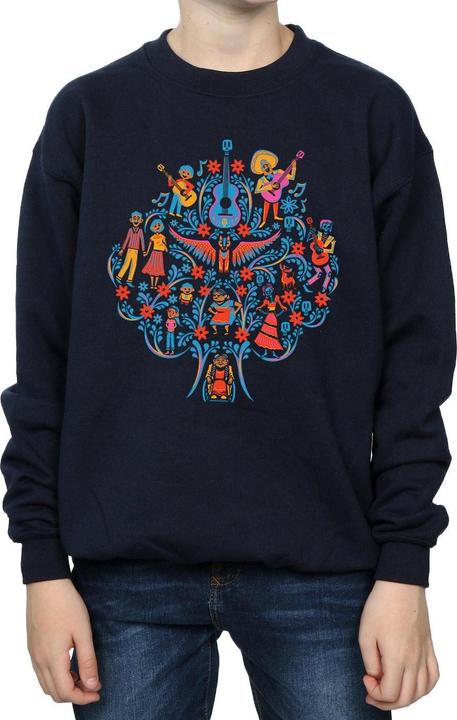 Actual product image Disney Boys Coco Tree Pattern Sweatshirt (128)