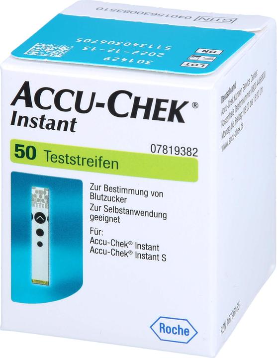 Produktbild Roche ACCU-CHEK Instant Teststreifen, 50 St. Teststreifen (Teststreifen)