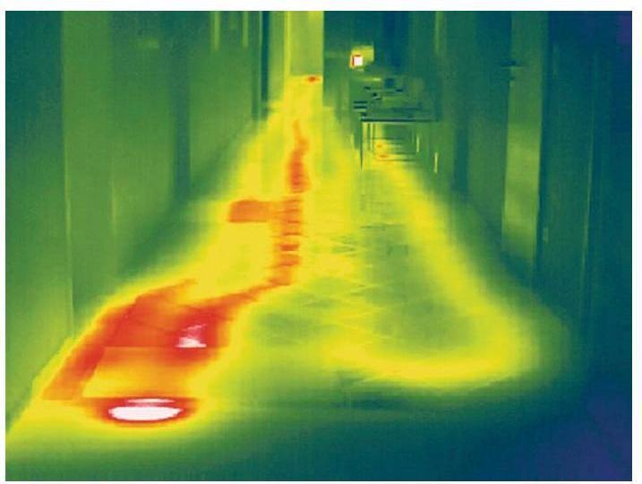 Actual product image Testboy TV 292 Basic IR thermal imaging camera