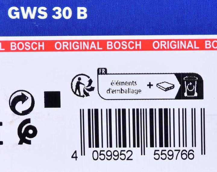 Actual product image Bosch Professional Angle grinder GWS 30-230 B (230 mm)