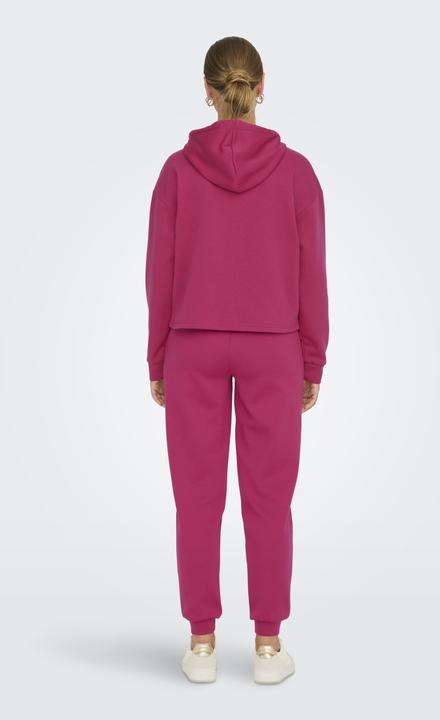 Produktbild Only Play Normal geschnitten Kapuze Gerippte Ärmelbündchen Tief angesetzte Schulter Sweatshirt Kapuzenpullover (L)