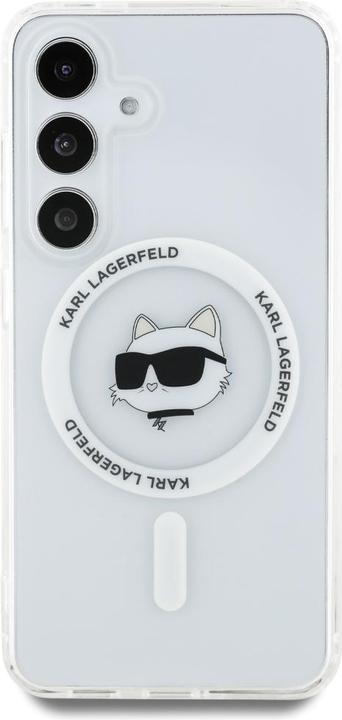 Immagine prodotto Karl Lagerfeld HC Magnetic IML Metal Choupette Head case for Samsung Galaxy S25 Plus white (Samsung Galaxy S25+)