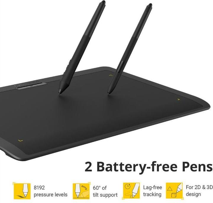 Actual product image Xencelabs Medium Bundle graphics tablet
