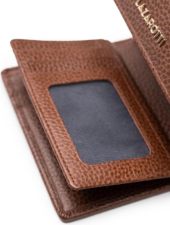Actual product image Lazarotti Bologna Leather wallet leather 12 cm