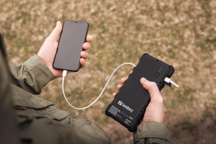 Immagine prodotto Sandberg Banca solare all'aperto (24000 mAh, 2 W, 88.80 Wh)