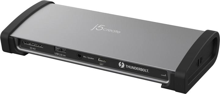 j5Create JTD562-FN 8K-Thunderbolt™ 4-Dockingstation - EU, Kabelgebunden, Thunderbolt 4, 96 W, 3,5 mm (Thunderbolt, 3 Ports)