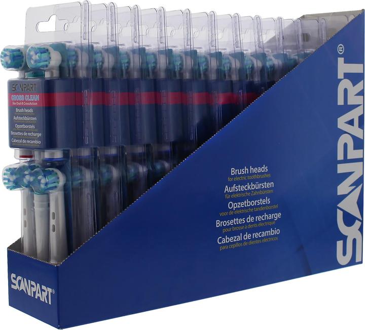 Actual product image Scanpart SCA Replacement Toothbr.f.Oral-B Cross 6 (6 x)