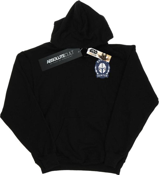 Produktbild Star Wars The Mandalorian Bounty Hunter Badge Breast Print Kapuzenpullover (4XL)