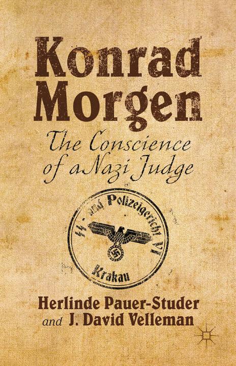 Image du produit Konrad Morgen (H. Pauer-Studer, J. Velleman, 2015)