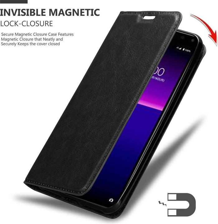 Immagine prodotto Cadorabo Copertina magnetica invisibile del libro (Sony Xperia 20)