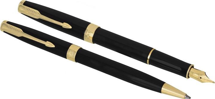Produktbild Parker Sonnet DuoSet (Schwarz, Gold, 2 x)