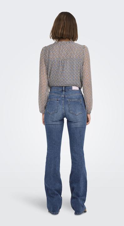 Actual product image Only Flared mid waist jeans Flared fit jeans (32)