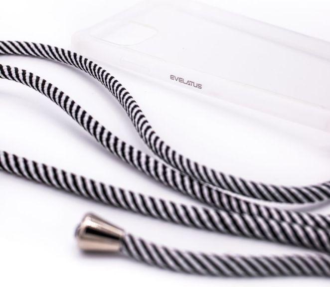 Image du produit Evelatus Étui A30s avec bande de ruban noir (Samsung Galaxy A50s, Samsung Galaxy A30s, Samsung A20, Samsung Galaxy A50, TCL A30)