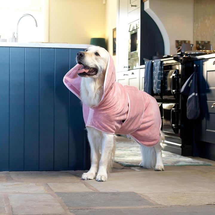 Immagine prodotto Lucky Paws Hundebademantel (L, Accappatoio per cani)