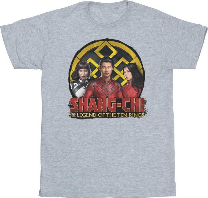 ShangChi And The Legend Of The Ten Rings Group Logo Emblem TShirt (XL)