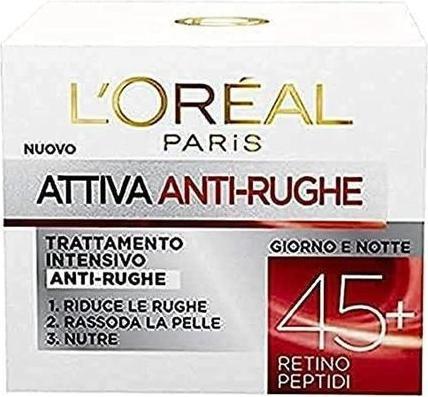 Actual product image L'Oréal Paris L'Oreal Dermo Expertise Active Vase Face Wrinkle Cream 45+ 50ml (50 ml, Night cream)
