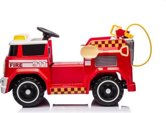 Productafbeelding Es-toys Kinderfahrzeug – Elektro Auto „Feuerwehr“ – 12V7AH Akku, 4 Motoren - Fernsteuerung, MP3 + Si (12 V)