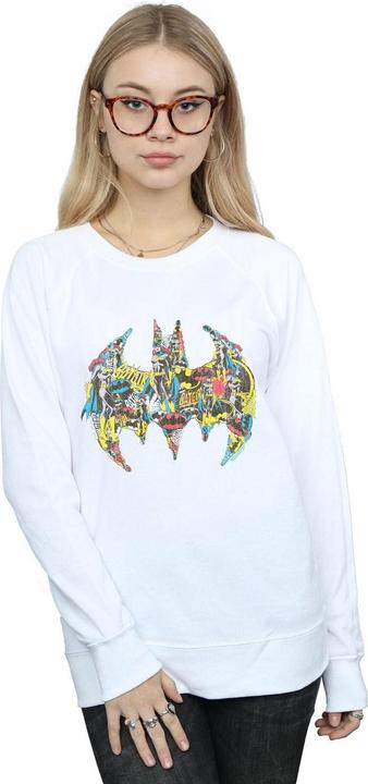 Produktbild Batman Batgirl Logo Collage Sweatshirt (XL)