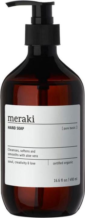 Meraki Hand soap, Pure basic (Liquid soap, 490 ml)