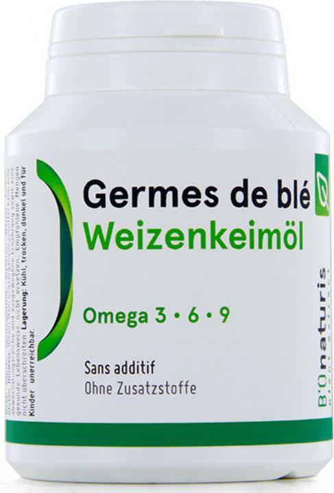 Produktbild B'Onaturis Weizenkeimöl Kaps (180 Stück, Kapseln, 100 g)