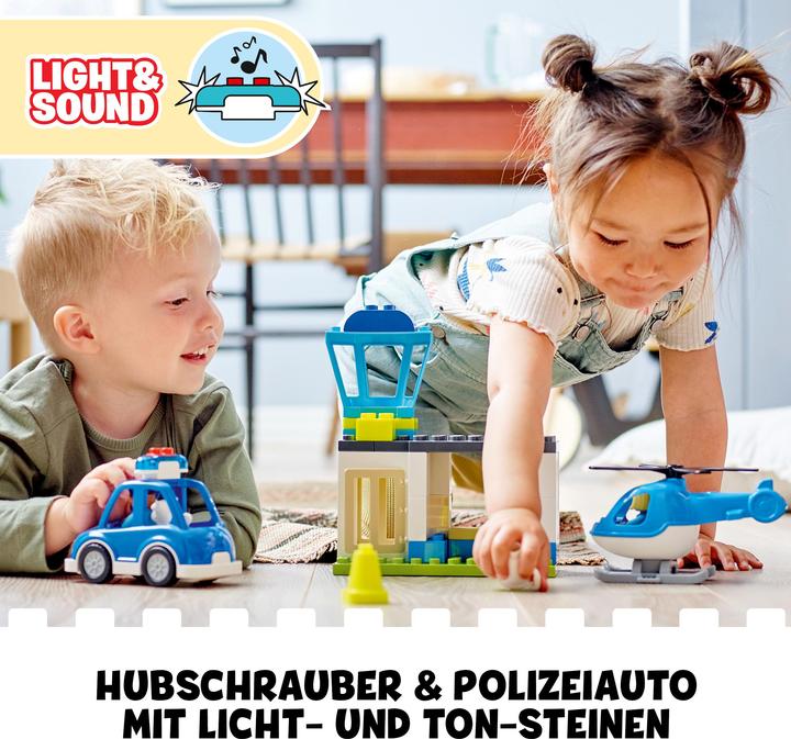 Produktbild LEGO Polizeistation mit Hubschrauber (10959)