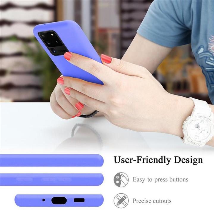 Produktbild Cadorabo TPU Liquid Silicone Case Cover (Samsung Galaxy S20 Ultra)