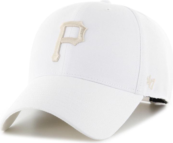 47 Brand Snapback Cap - MLB Pittsburgh Pirates weiss