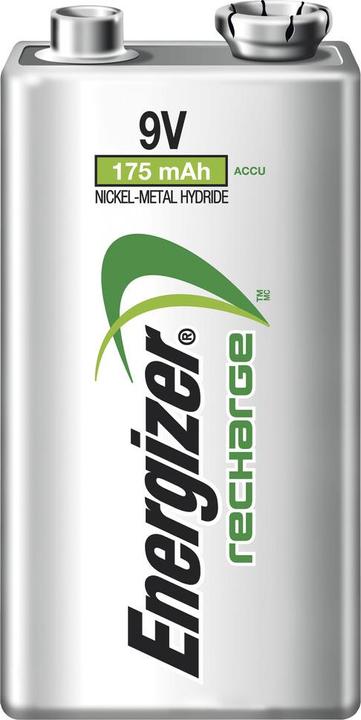 Energizer Recharge Power Plus (1 pcs, 9V Block, 175 mAh)