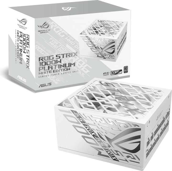 Image du produit ASUS ROG Strix 1000P White Edition (1000 W)