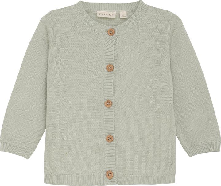 Fixoni Strickjacke Bambus Mineral (86)