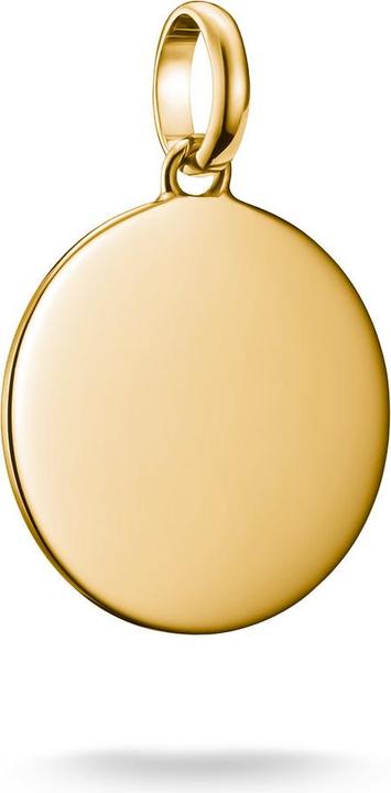Immagine prodotto Thomas Sabo Charm-Anhänger Coin gross Connect vergoldet (Argento)