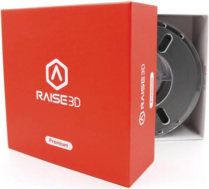 Actual product image Raise3D (S)5.11.00162 Premium Filament ABS 1.75 mm 1000 g Black (ABS, 1.75 mm, 1000 g, Black)