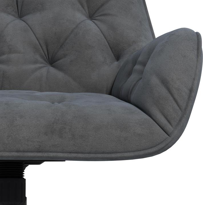 Image du produit Vinsetto Chaise de bureau réglable en hauteur avec fonction bascule et roulettes
