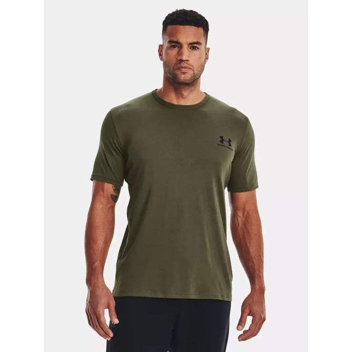 Produktbild Under Armour Herren Sportstyle Left Chest SS T-Shirt Khaki 1326799 390 (S) (S)