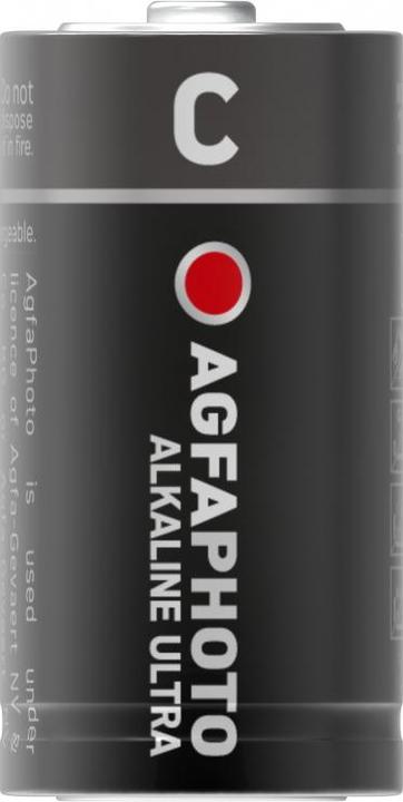 AGFAPHOTO Ultra LR14 Baby (C) Battery Alkaline Manganese 1.5 V 2 pcs. (2 pcs., C)