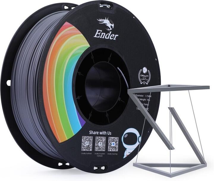 Produktbild Creality Filament (PETG, 1.75 mm, 1000 g, Grau)