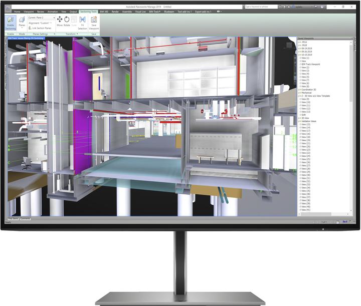 Actual product image HP Z24u G3 (1920 x 1200 pixels, 24")