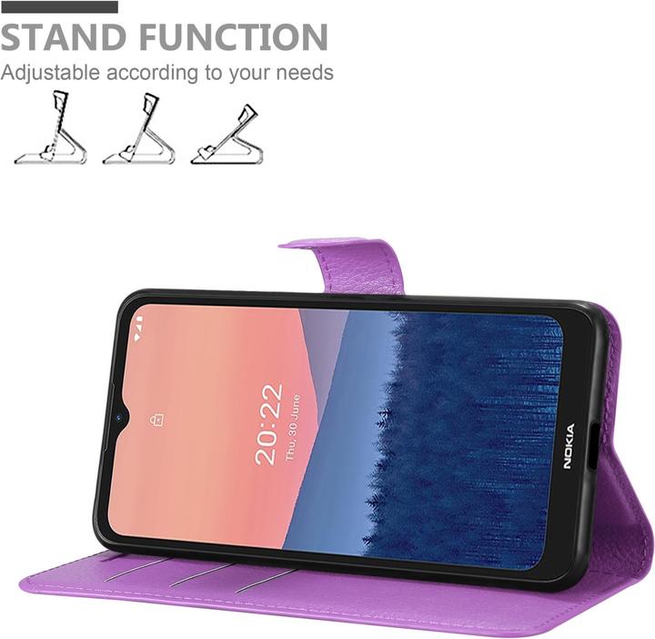 Actual product image Cadorabo Book Stand Case for Nokia C21 (Nokia C21)